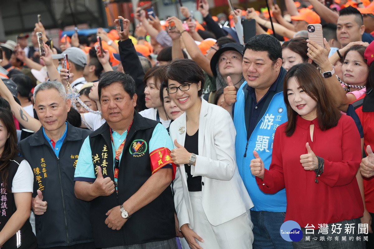 南投縣各界都盛讚白沙屯媽祖神恩定會籠罩全臺。（縣府提供）