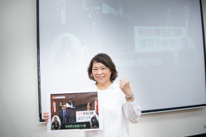 嘉義市長黃敏惠感謝卓揆同意中央負擔高鐵聯外嘉義輕軌工程費372億／嘉義市府提供