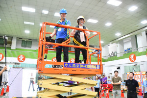 彰化職安開麥拉，推動職業安全文化向下扎根校園。圖／記者鄧富珍翻攝