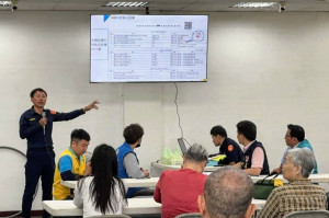蘆竹警邀鄉親共築安全防護網。