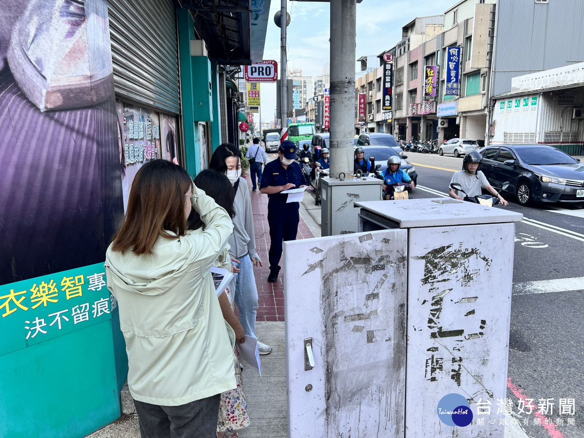 中壢警攜手專家學者會勘易肇事路口，強固交通安全網。