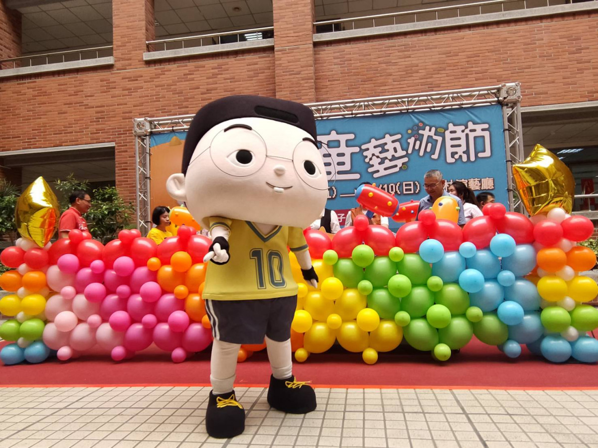 阿甯咕劇團吉祥物。圖／記者鄧富珍攝