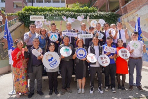 朝陽和楓康超市結盟。林重鎣