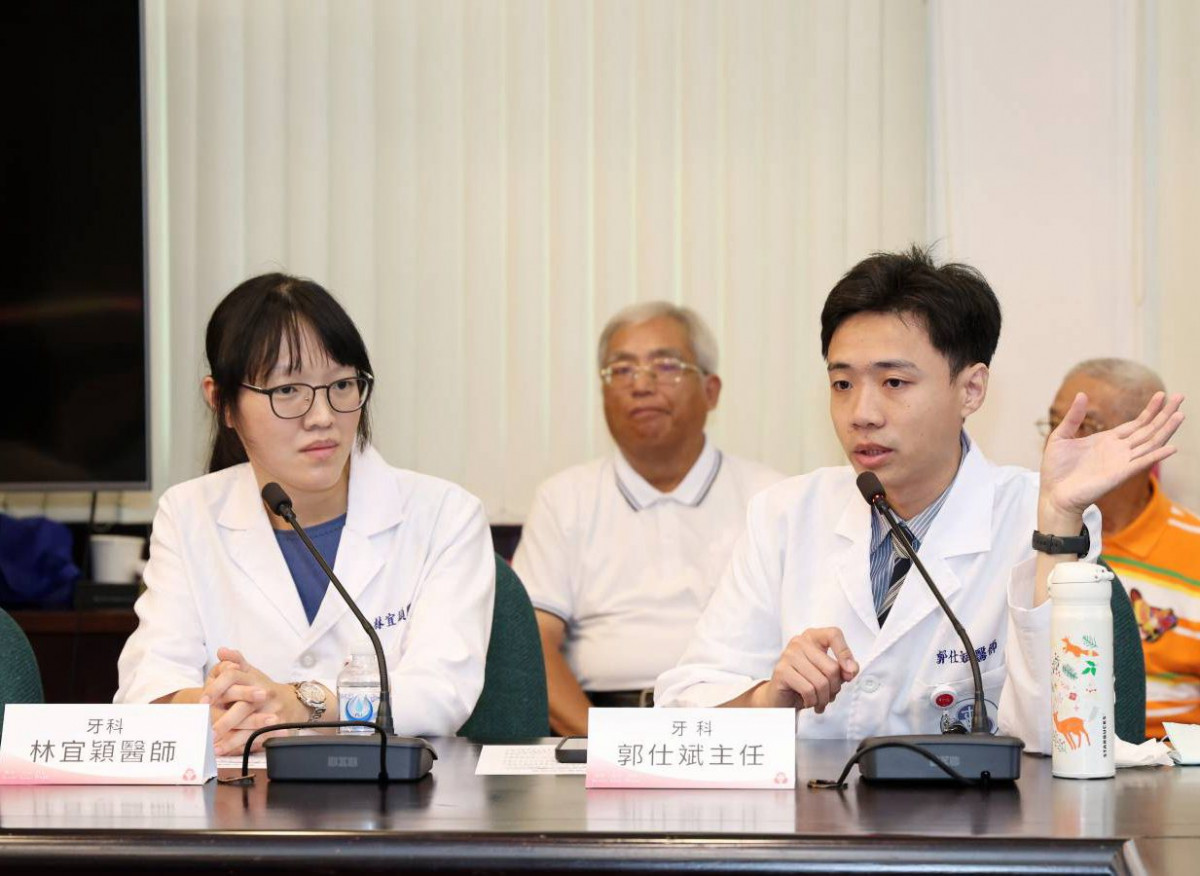 郭仕斌醫師和林宜穎醫師是夫妻檔