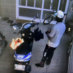 中興警調監視器發現曾男行蹤。（中興分局提供）
