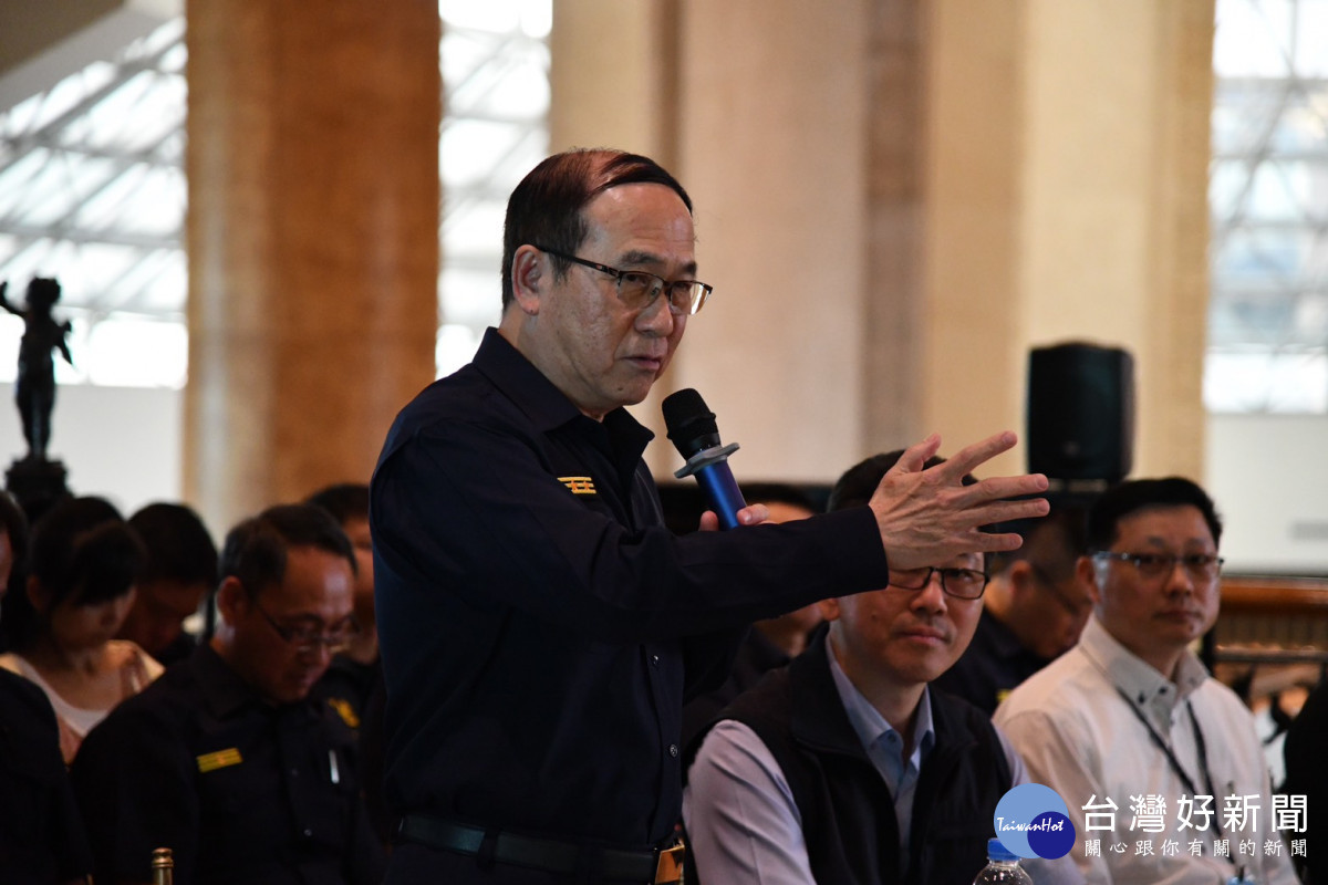 桃市警局局長吳坤旭表示，有「2025臺灣燈會在桃園」活動維安經驗，相信同仁都能勝任。
