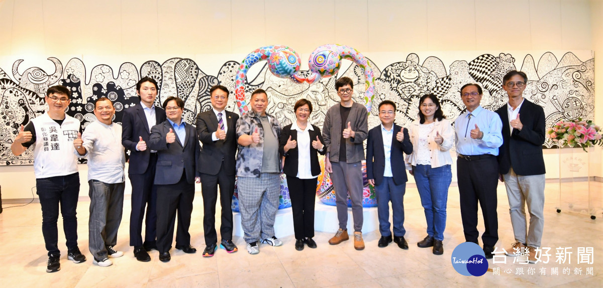 藝術家洄游創佳話，洪易返鄉個展於彰美館首登場。圖／記者鄧富珍翻攝