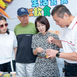 課程由葉鈺雯老師設計，結合質地調整、彩虹食材與實作體驗，助病友與家屬提升居家飲食照護信心。圖／彰基提供