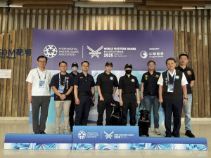 龜山分局部署各項安維工作，還首度攜手市警局專業警犬隊助陣。