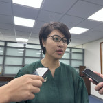 許淑華盼中央提具體振興計畫挽救觀光業。（記者扶小萍攝）