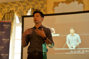 新任台灣駐芬蘭代表林昶佐。（圖／翻攝自Facebook帳號林昶佐 Freddy Lim）