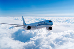 大韓航空全新的企業標識