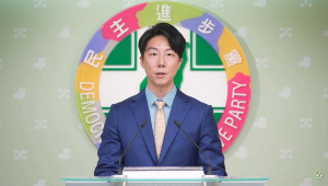 民主進步黨發言人吳崢。（圖／資料照片，圖源：翻攝自民主進步黨YouTube直播）