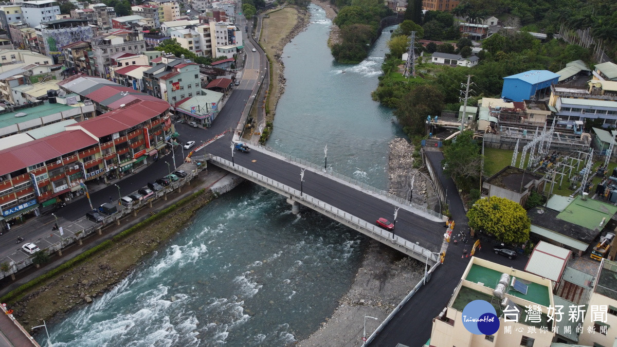 水里民生橋改建完成通車，交通便利了！