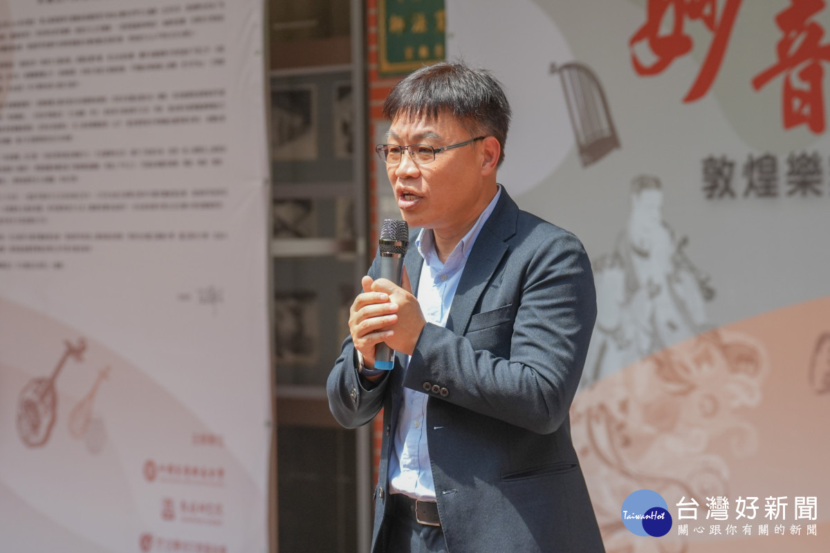 玄奘大學校長簡紹琦致詞
