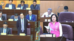 桃園市長張善政說明。