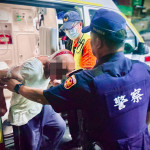 北港警協助老翁返家／北港警分局提供