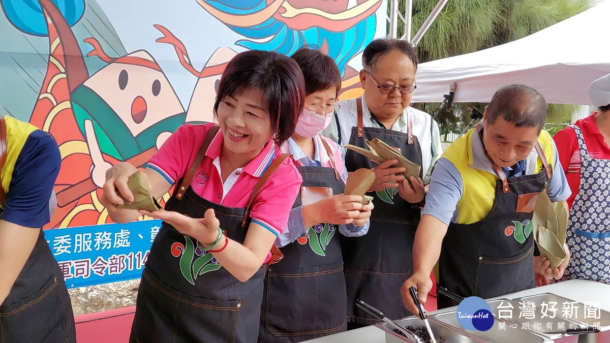 溪州鄉端午傳情 粽香飄溪州  「粽是為鄉親」促進鄉民情誼
