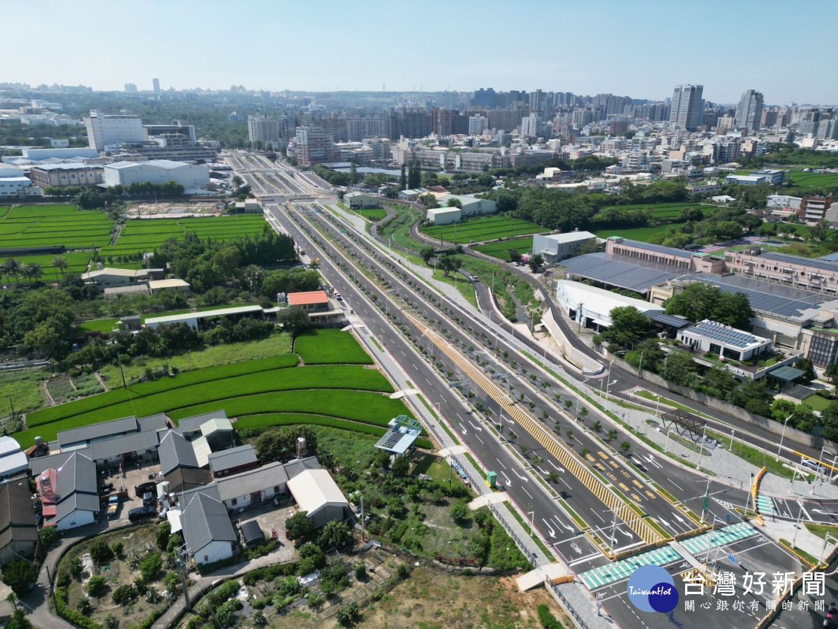 市政路第1標工程全長750公尺，總經費23億9,254萬元