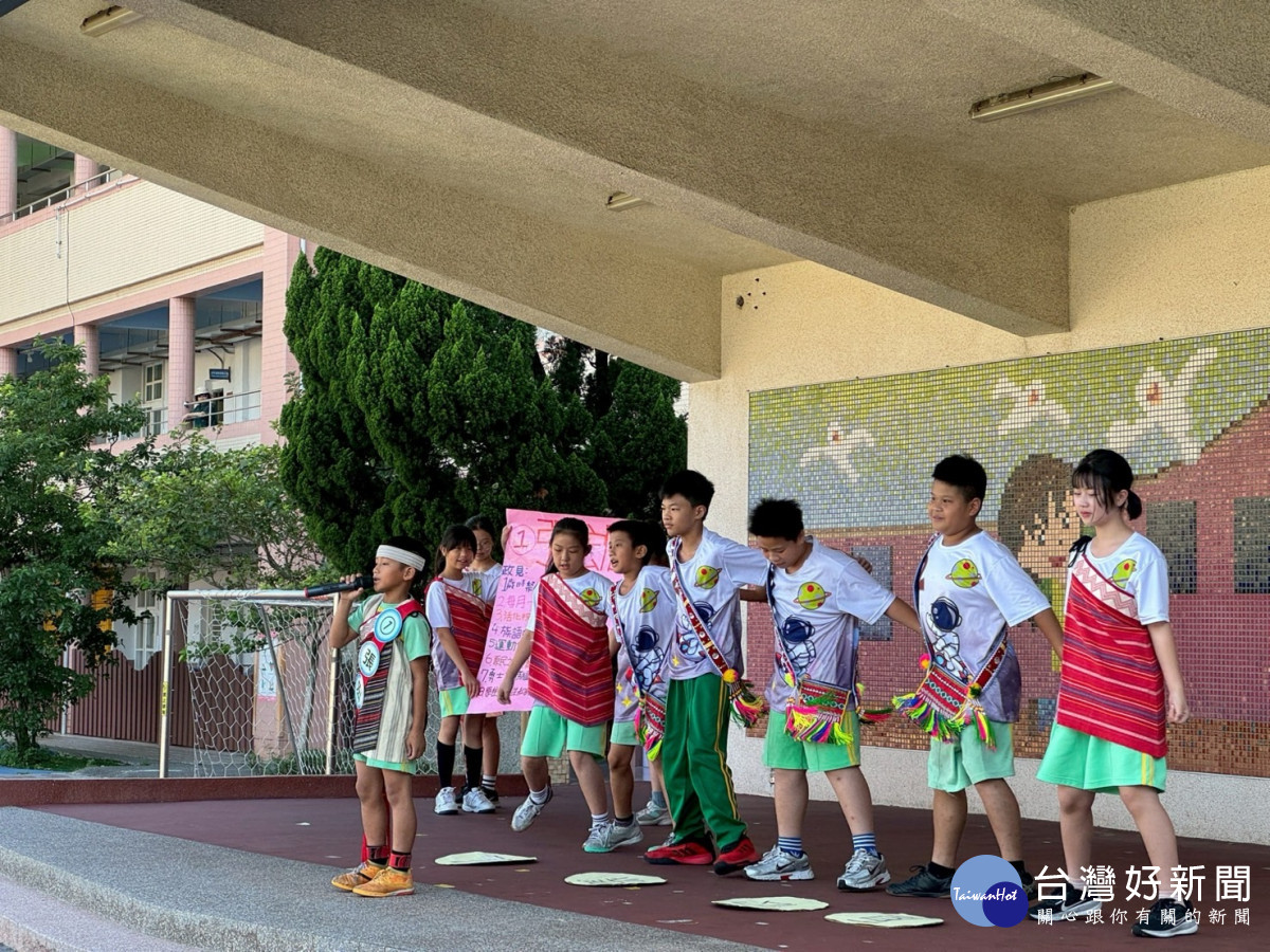 原住民學生族群領袖競選團隊載歌載舞展現不同選舉風貌