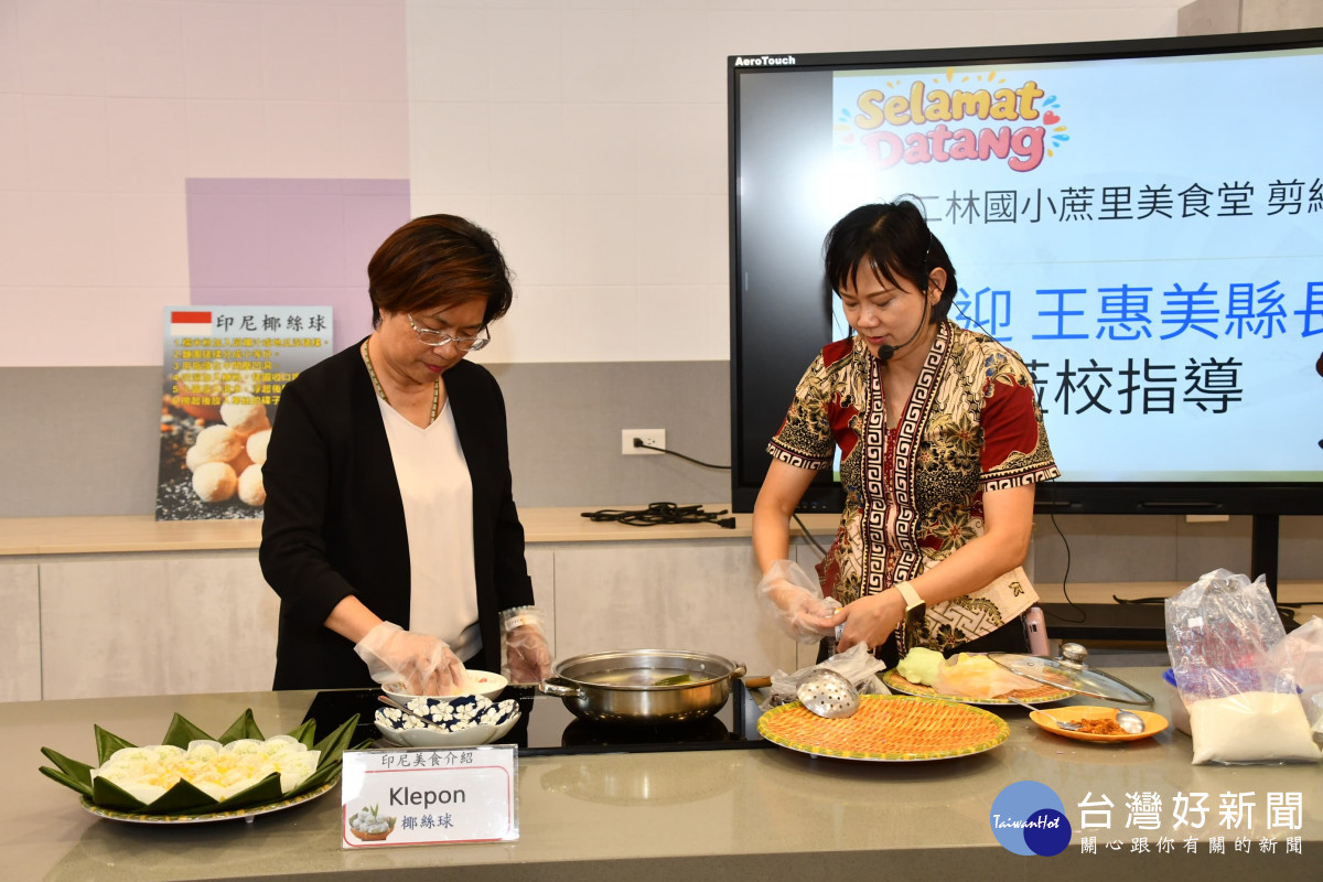 蔗里美食堂縣長手作。圖／記者鄧富珍翻攝
