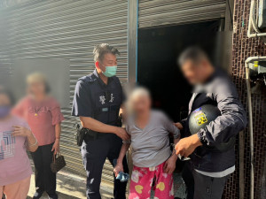 失智老婦端午節外出迷途，熱心民眾及警方協助平安返家。