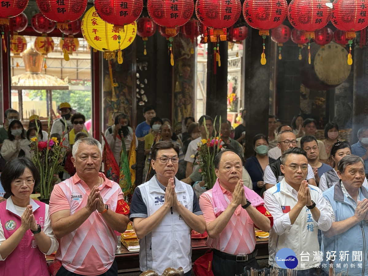 恭迎清水祖師公　劉和然祈求合境平安