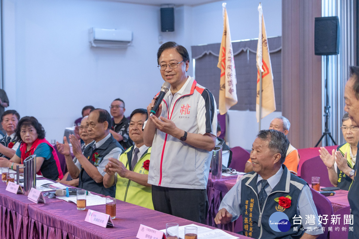 張市長致詞。