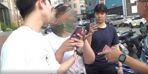 新竹市警察局第三分局香山派出所成功逮捕詐騙車手。