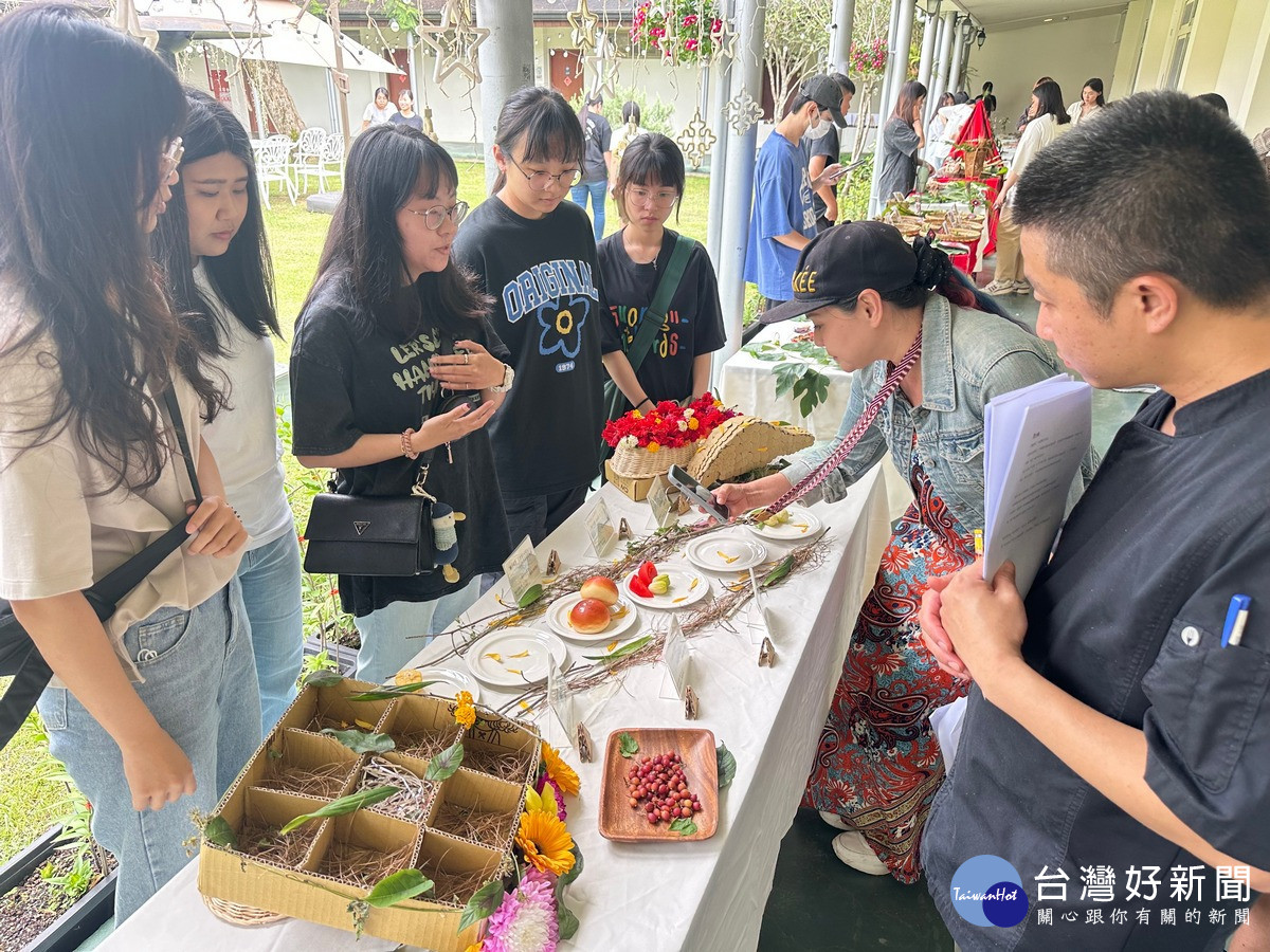 暨大「綠色餐桌美學競賽」聚焦「綠色餐飲」與「暨大穿山甲保育」雙主軸。（暨大提供）