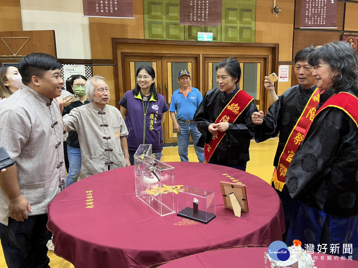 鹿港魯班公宴祀典隆重舉行，工藝精神代代傳承。圖／彰化縣政府提供