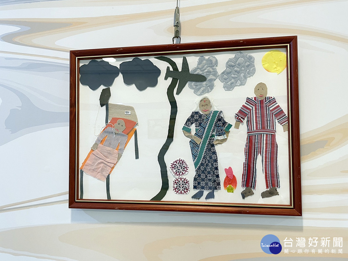 藝術療癒走進部桃　    癌友拼貼畫展述說生命故事