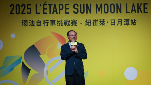 觀光署長致詞。（日管處提供）