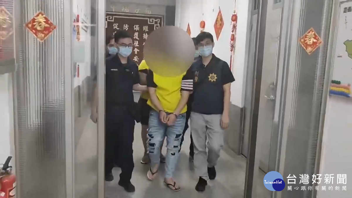 警方逮捕涉案竊嫌依加重竊盜罪嫌移送嘉義地檢署／翻攝照片