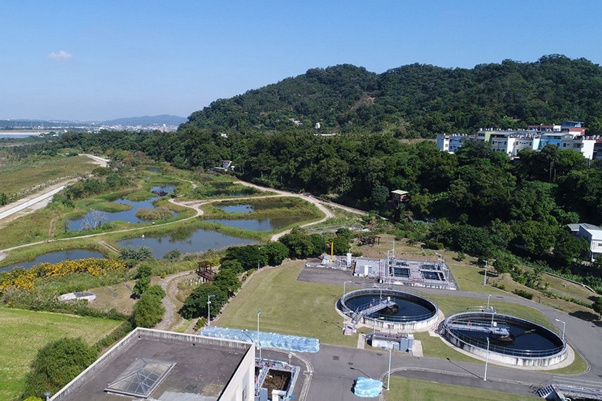 大溪水資源回收中心及月眉人工濕地。<br />
