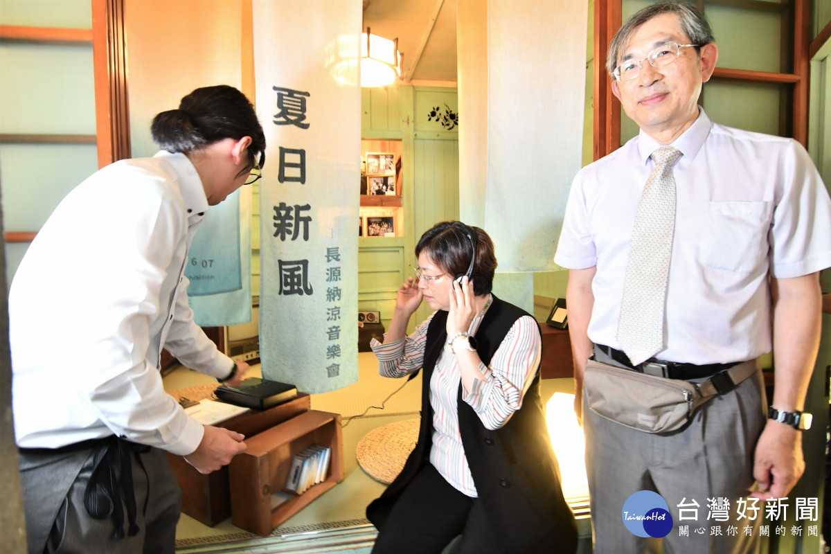 老屋活化典範走過100年，鹿港「長源醫院」歷史影像館開幕。圖／記者鄧富珍翻攝