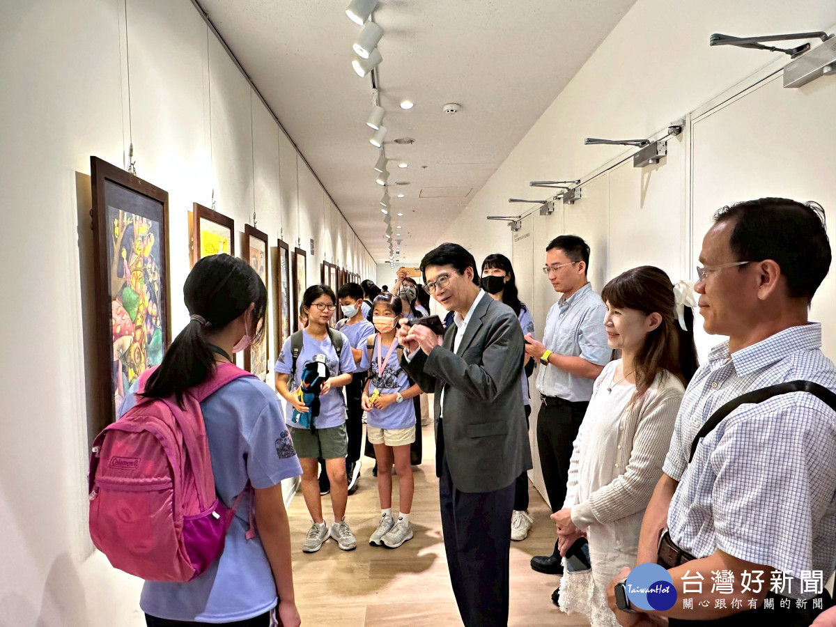 桃市國小藝術才能美術班畫作聯展        「藝維度 The Dimension of Art」