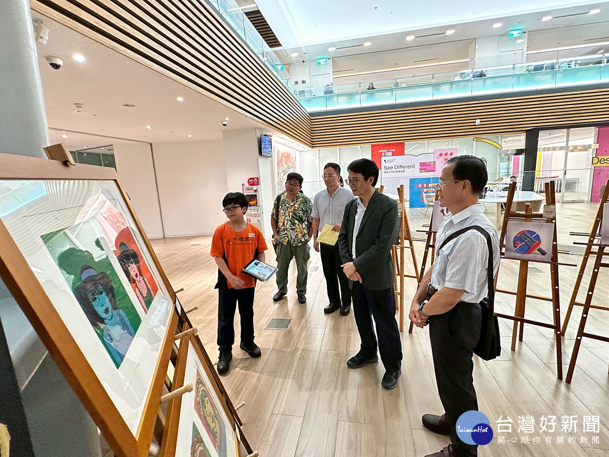 桃市國小藝術才能美術班畫作聯展        「藝維度 The Dimension of Art」