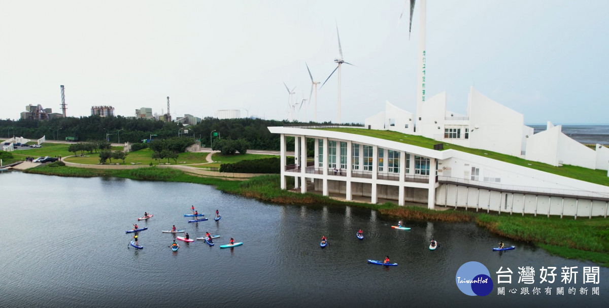 彰化最潮夏日盛事慶安水樂園增四大亮點7/5精彩登場，水上體驗項目6/10開放線上報名。圖／記者鄧富珍攝