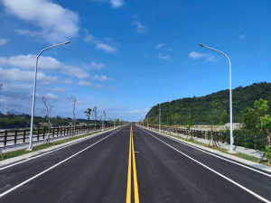 台東市「龍馬大道」景觀道路通車。（圖／內政部國土管理署）