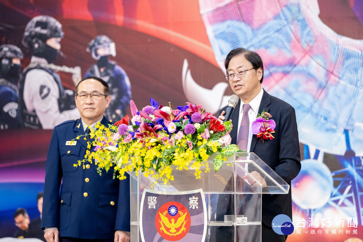 張市長致詞。
