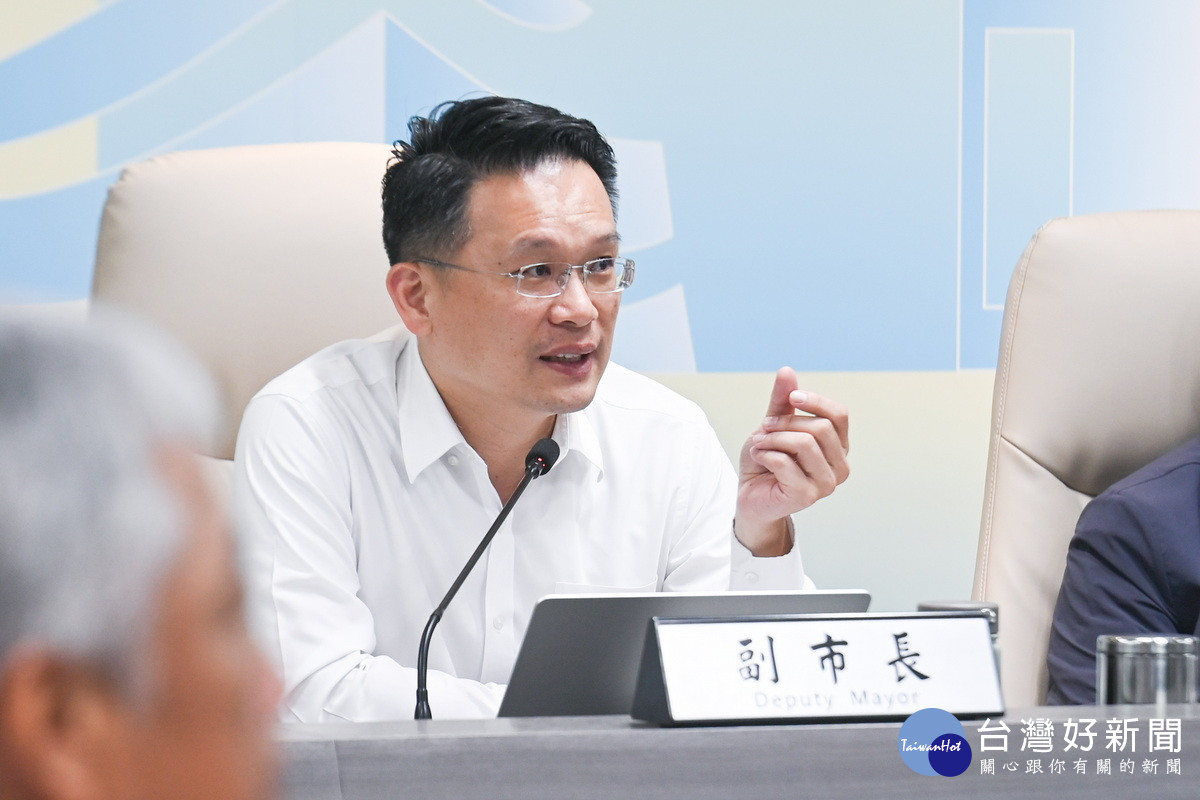 桃園市副市長蘇俊賓。<br />
