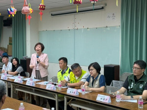 自來水汰換說明會。林重鎣