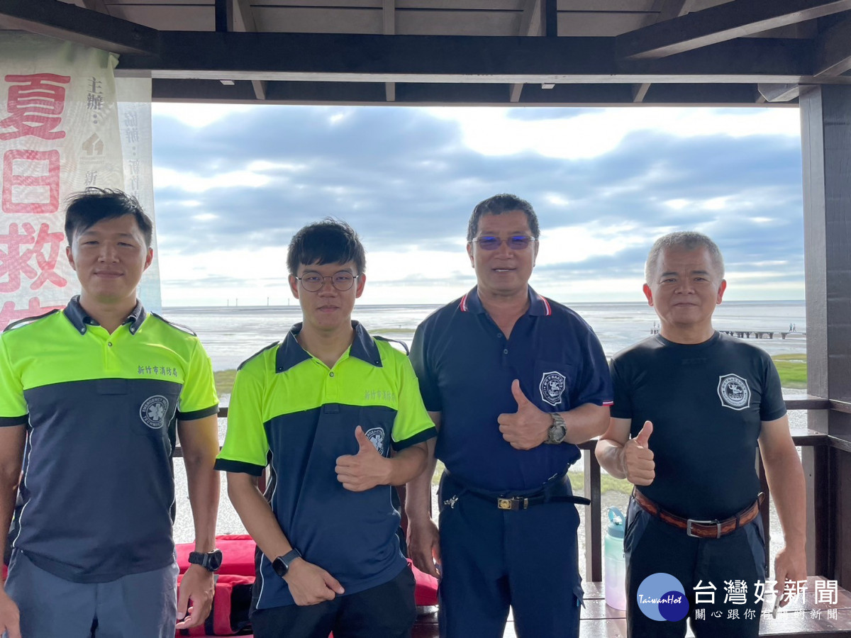 暑假防溺宣導到校、水域巡邏到點。