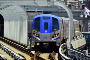 桃園機場捷運。