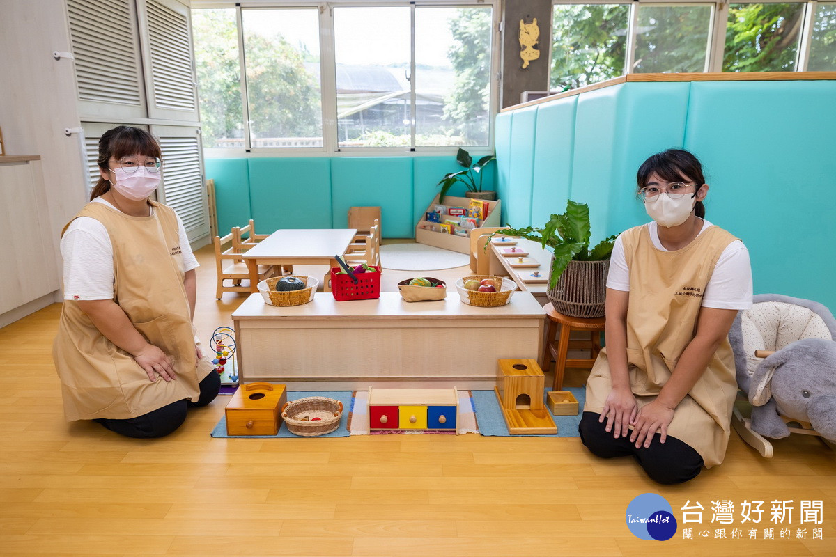專業服務讓嬰幼兒獲安全照顧。（縣府提供）