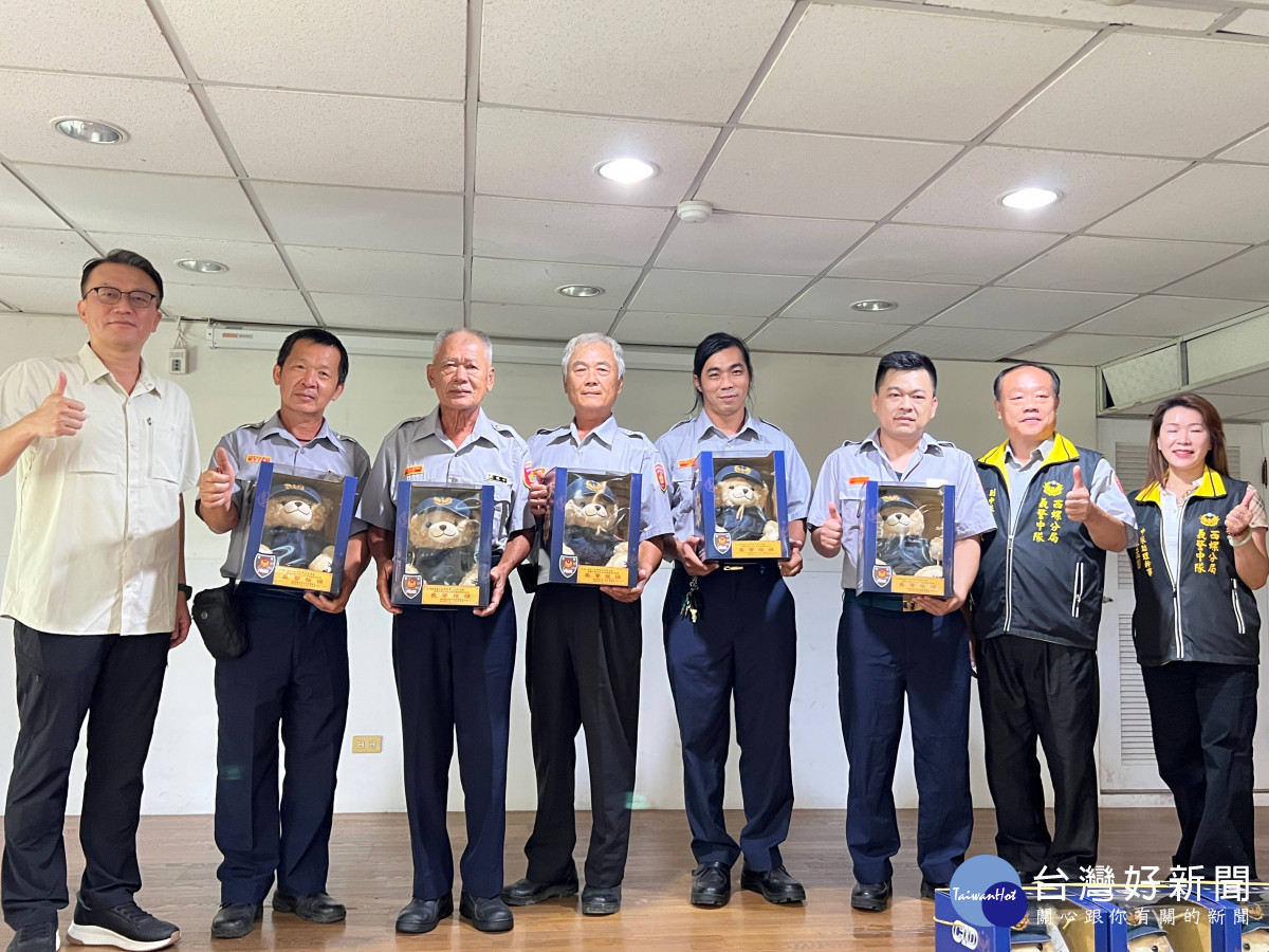 雲林縣警察局西螺分局於17日上午舉辦義勇警察常年訓練／西螺警分局提供