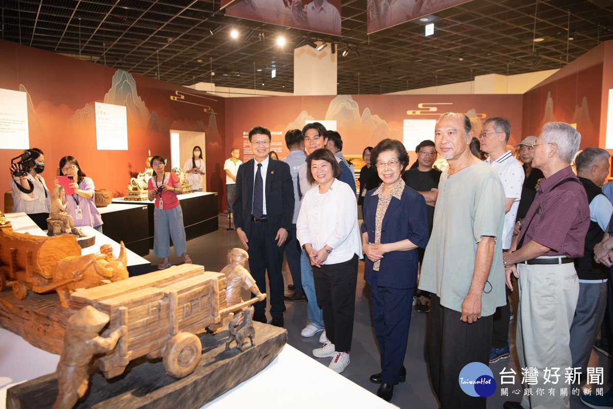 嘉義市政府文化局策劃《大工藝嘉─嘉義市工藝展》今天在市立博物館隆重開展／嘉義市府提供