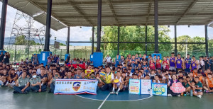 今年3X3籃球賽盛況空前達100隊報名。（竹山鎮公所提供）