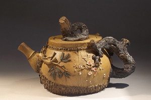 蘇明華師生在文化局聯展。（文化局提供）